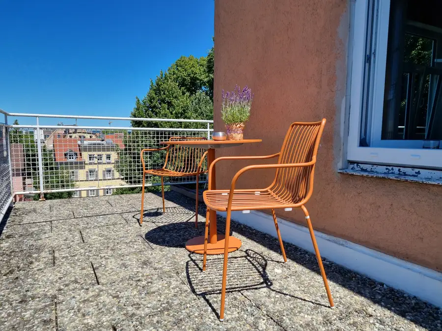 Dachterrasse im BUERORAMA Coworking Ravensburg