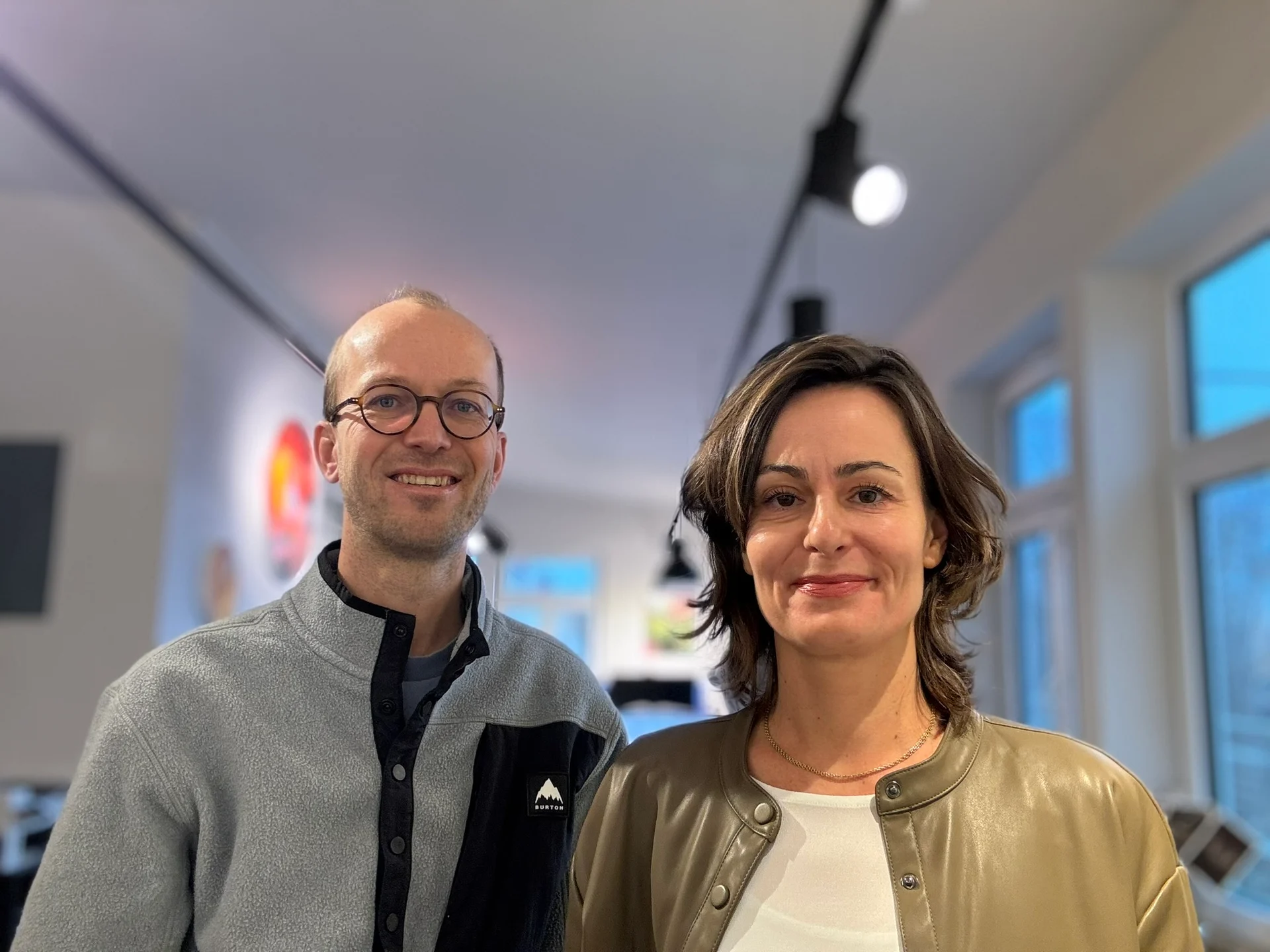 Eva und Robert im BUERORAMA Coworking Ravensburg