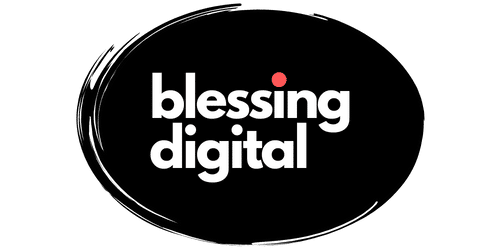 Logo Blessing Digital 2022 v23 rectangle